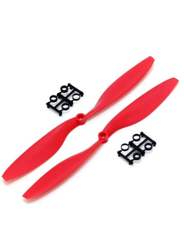 1045 Kırmızı Drone Pervanesi – Multirotor ve RC Uyumlu - 2