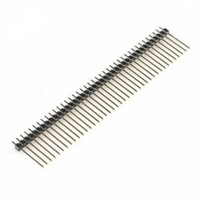 1x40 32mm Erkek Header 40 Pin 2.54mm – 180° Düz Pin - 1