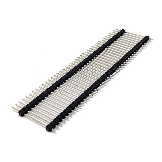 1x40 32mm Erkek Header 40 Pin 2.54mm – 180° Düz Pin - 2