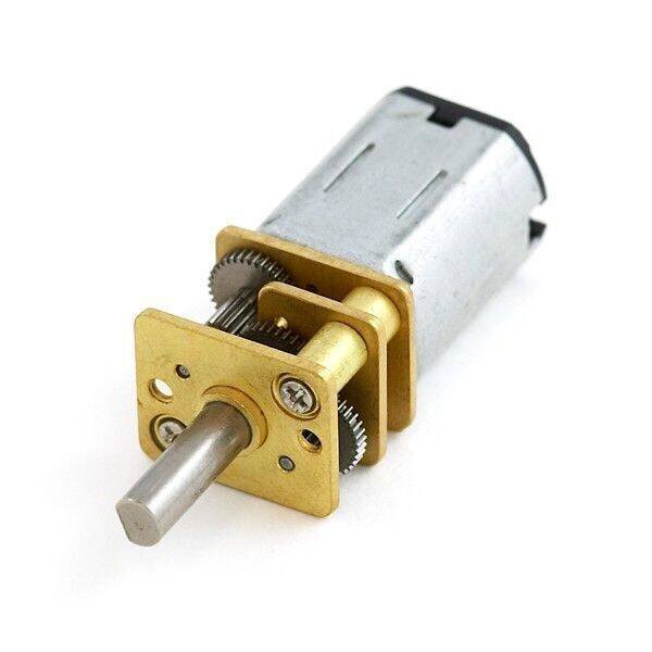 6V 12mm 1000RPM Redüktörlü DC Motor