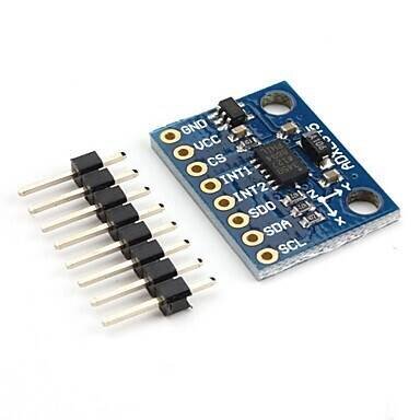 ADXL345 – 3 Eksen İvme Ölçer Sensör Modülü (I2C SPI – Arduino Uyumlu)