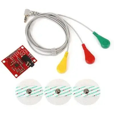 Arduino Ad8232 Ekg Kalp Grafiği İzleme Ekg Modülü Kiti - 1