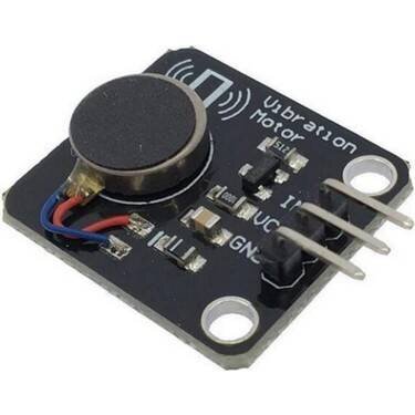 Arduino Titreşim Motoru Modülü – PWM Kontrollü (Haptic Geri Bildirim) - 1