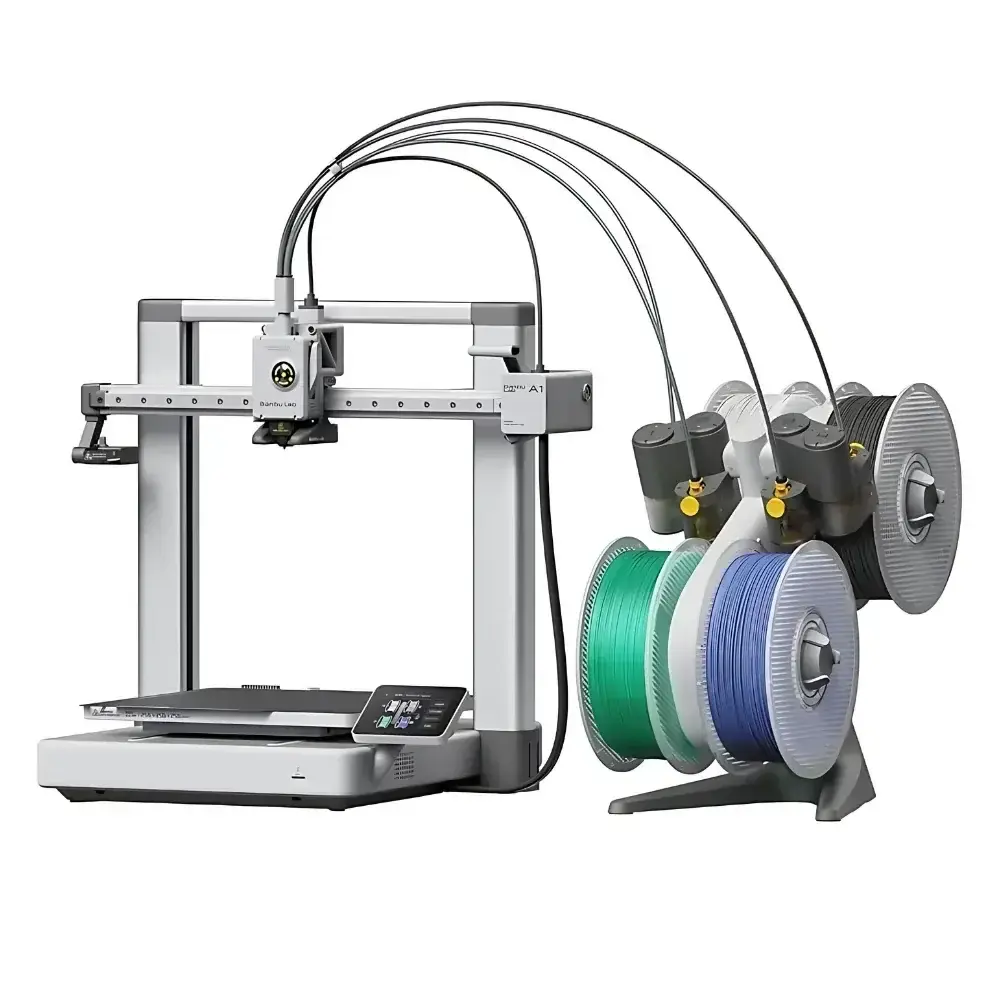 Bambu Lab A1 Combo Çoklu Filament Destekli Akıllı 3D Yazıcı - STOKTAN TESLİM - 1