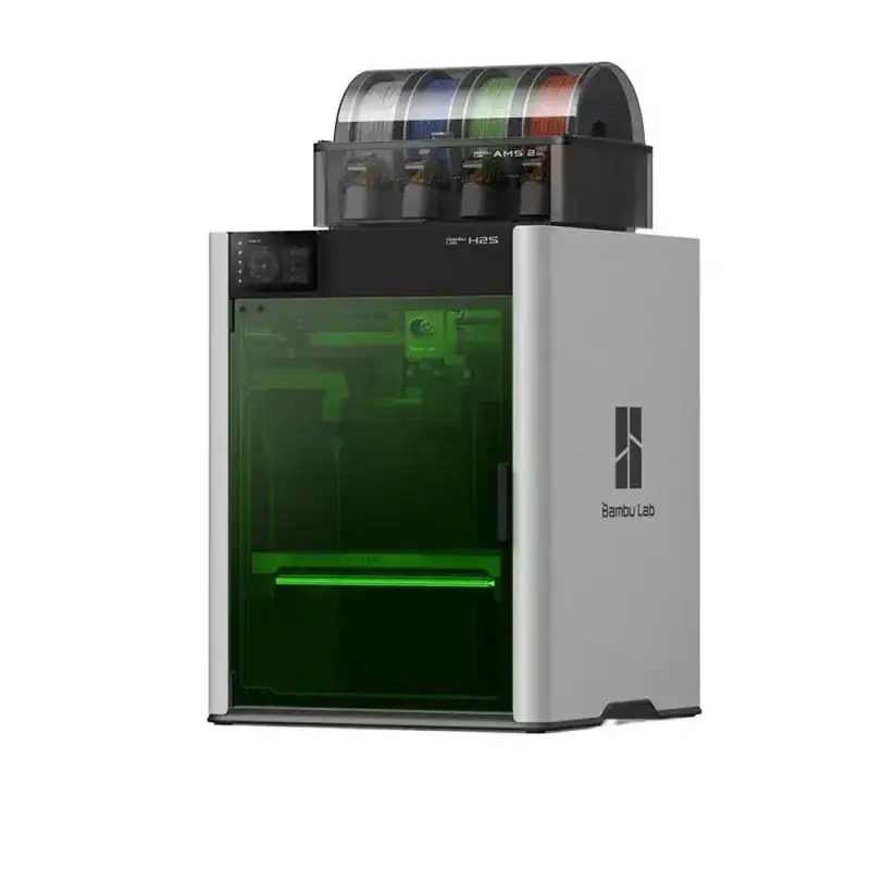 Bambu Lab H2S Lazer Full Combo 10W Çok Fonksiyonlu Profesyonel 3D Yazıcı