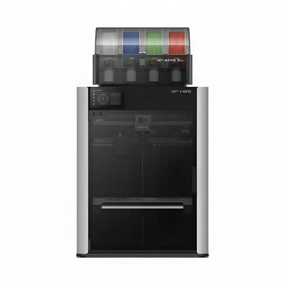 Bambu Lab H2S Lazer Full Combo 10W Çok Fonksiyonlu Profesyonel 3D Yazıcı - 3