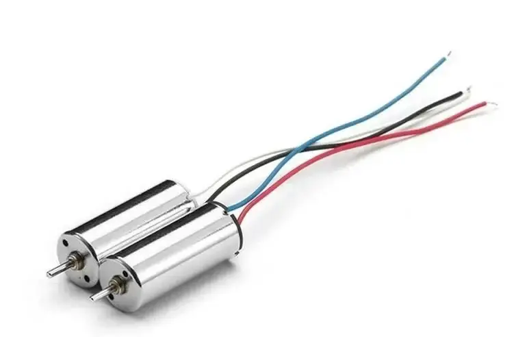 Çekirdeksiz (Coreless) Mikro Motor – 8.5×20mm 2li set(Pervaneli)