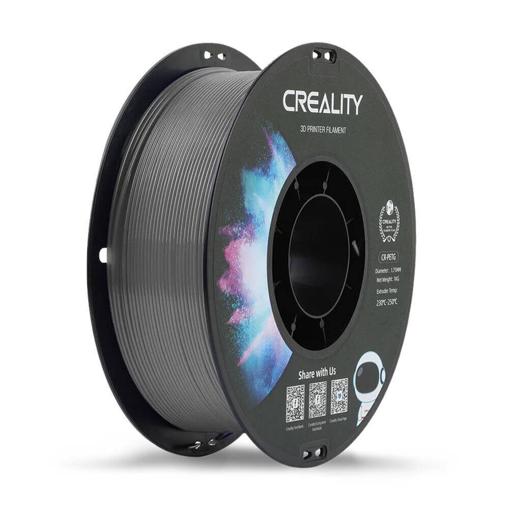 Creality CR-PETG Gri Filament 1.75mm 1Kg Dayanıklı PETG 3D Yazıcı Filamenti - 1