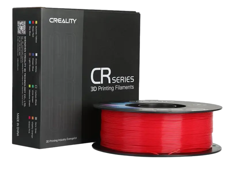 Creality CR-PETG Kırmızı Filament 1.75mm 1Kg Dayanıklı PETG 3D Yazıcı Filamenti