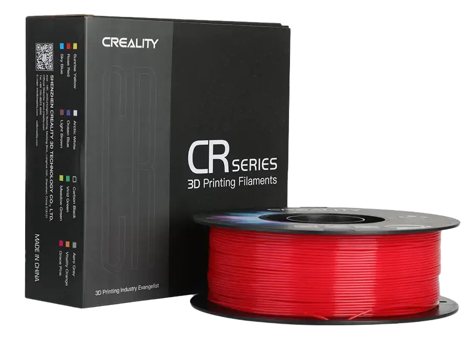 Creality CR-PETG Kırmızı Filament 1.75mm 1Kg Dayanıklı PETG 3D Yazıcı Filamenti - 1