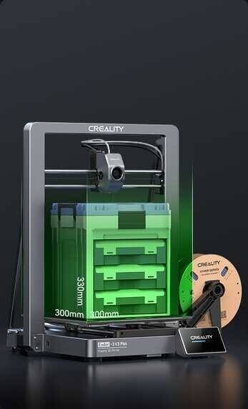 Creality Ender-3 V3 Plus Core XZ Hızlı 3D Yazıcı - 3