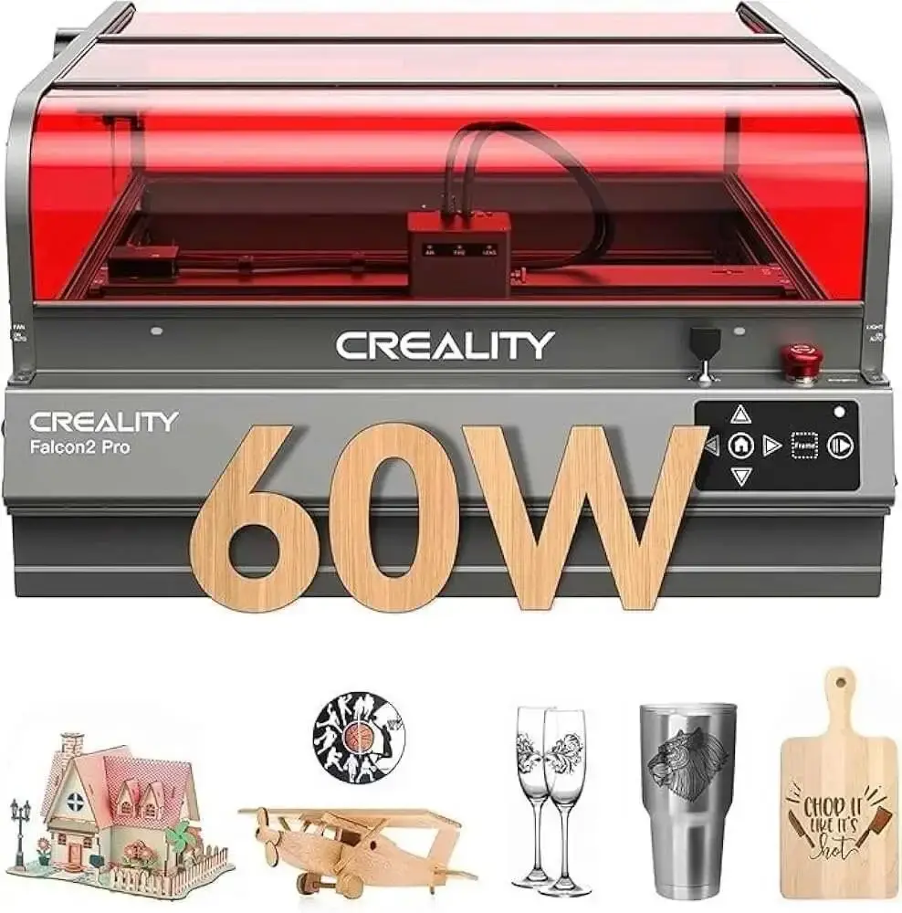 Creality Falcon 2 Pro 60W Lazer Gravür ve Kesim Makinesi - 3