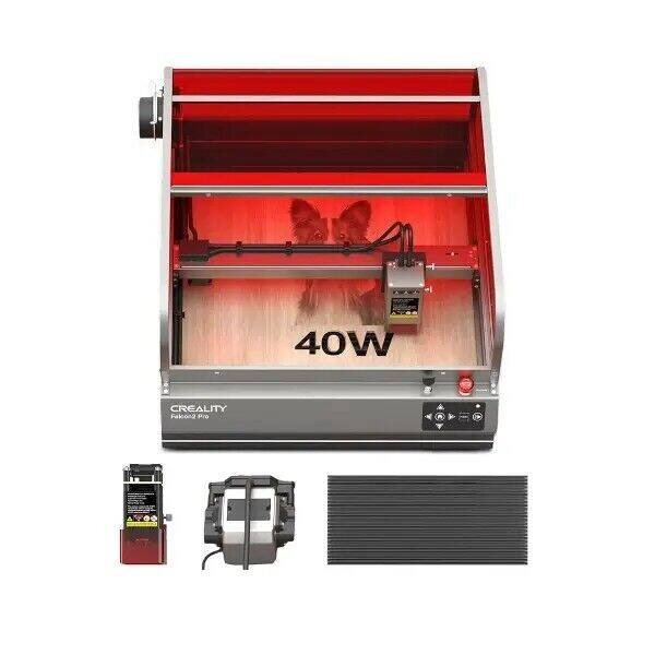 Creality Falcon2 Pro 40W Lazer Gravür ve Kesim Makinesi - 4