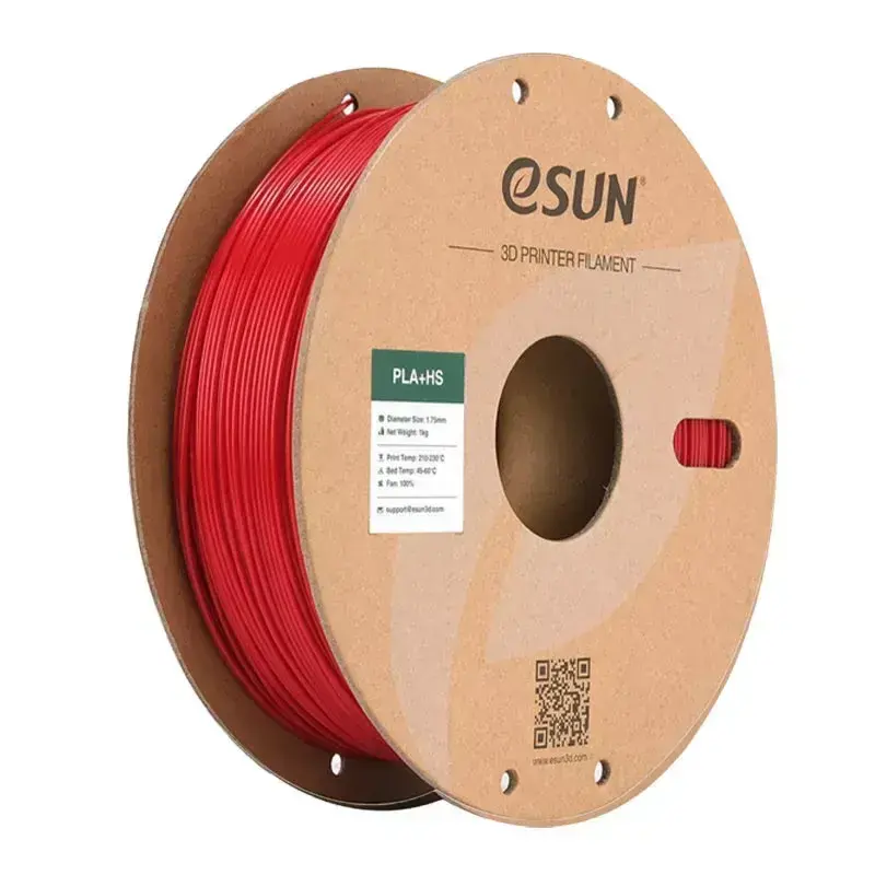 eSUN PLA-HS 1.75mm 1Kg Filament – Ateş Kırmızı