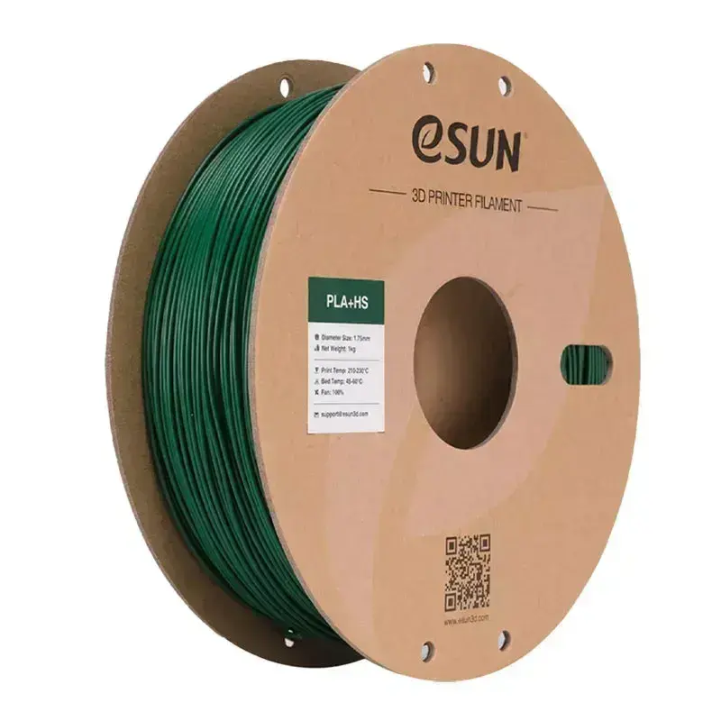 eSUN PLA-HS 1.75mm 1Kg Filament – Çam Yeşili - 1