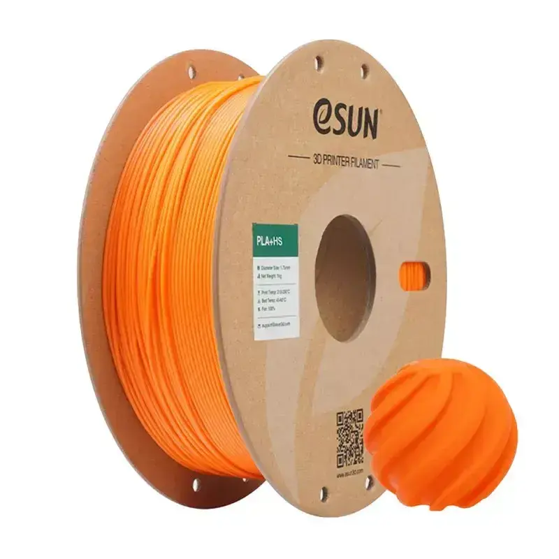 eSUN PLA-HS 1.75mm 1Kg Filament – Mercan Turuncu