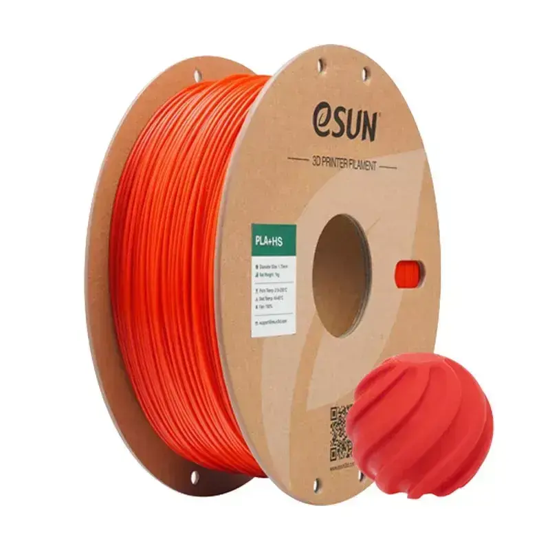 eSUN PLA-HS 1.75mm 1Kg Filament – RGB Kırmızı