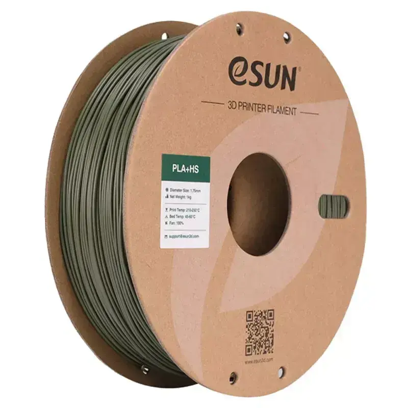 eSUN PLA-HS 1.75mm 1Kg Filament – Zeytin Yeşili