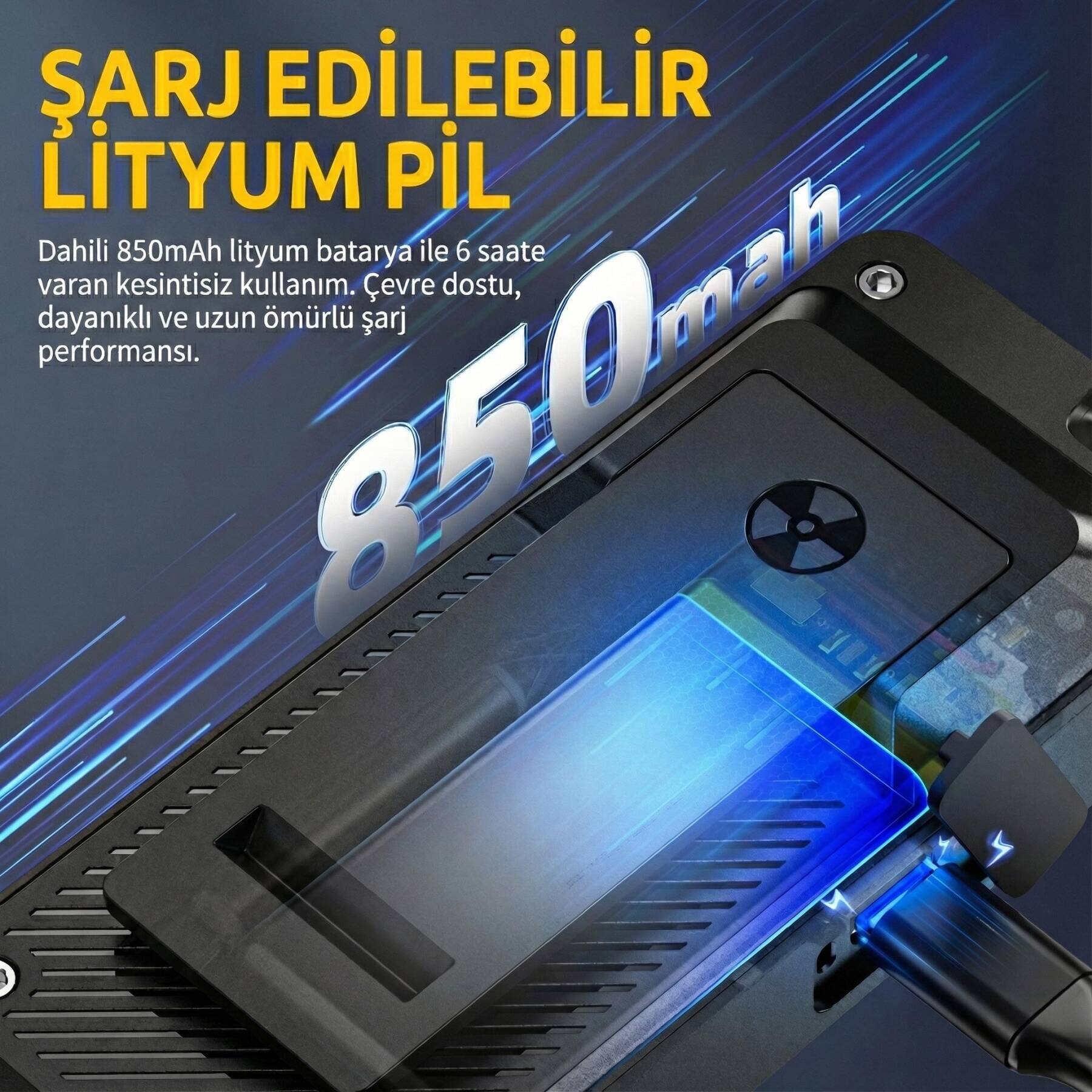 FNIRSI GC-02 Geiger Sayacı Radyasyon Ölçüm ve Analiz Cihazı - 4
