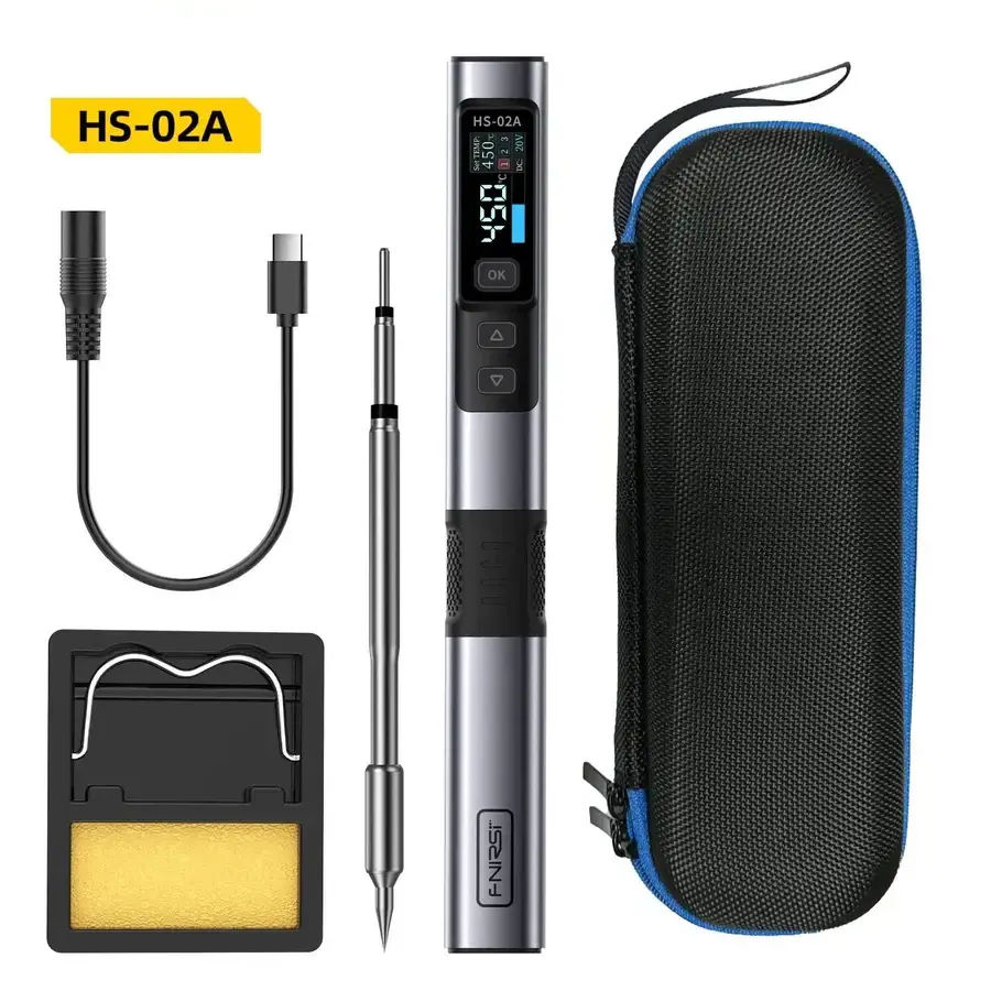 FNIRSI HS-02A 100W Akıllı Dijital Lehim Havyası - 2