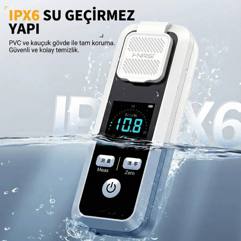 FNIRSI JBM-10 Dijital Brix Ölçüm Refraktometresi - 4