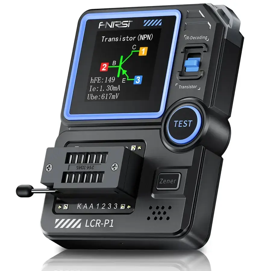 FNIRSI LCR-P1 Çok Fonksiyonlu Elektronik Bileşen Test Cihazı - 1