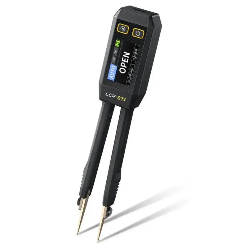 FNIRSI LCR-ST1 Mini Akıllı Dijital Cımbız Tipi LCR ve SMD Test Cihazı