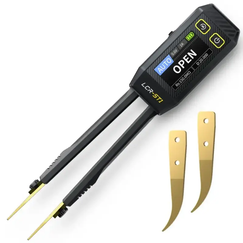FNIRSI LCR-ST1 Mini Akıllı Dijital Cımbız Tipi LCR ve SMD Test Cihazı - 5