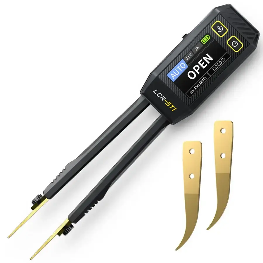 FNIRSI LCR-ST1 Mini Akıllı Dijital Cımbız Tipi LCR ve SMD Test Cihazı - 5