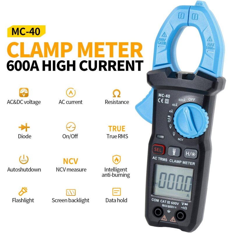 FNIRSI MC-40 Dijital Pens Tipi Akım Ölçüm Cihazı - 2