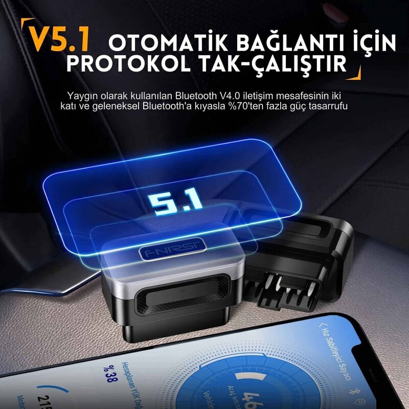 FNIRSI OBD2 FD10 Araba Dedektörü - 3