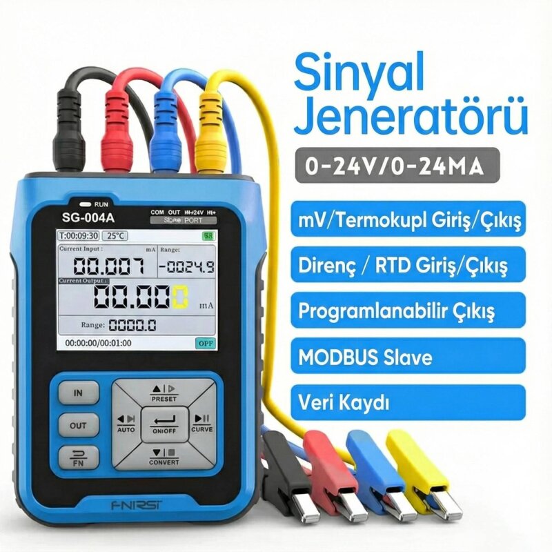 FNIRSI SG-004A Taşınabilir Akım Çıkışlı Mini Sinyal Üretim ve Test Cihazı - 2
