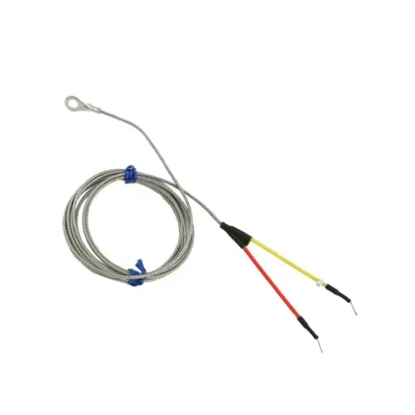 Konnektörlü Oring Tip Termokupl Sıcaklık Sensörü 0-600°C 100cm - 2