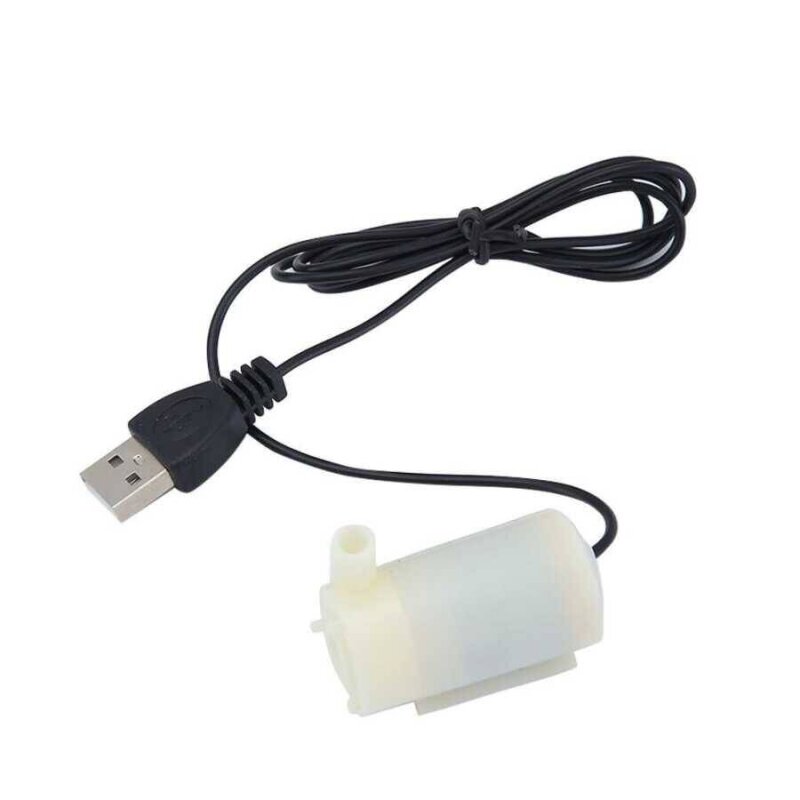 Mini Dalgıç Su Pompası – 5V USB Girişli