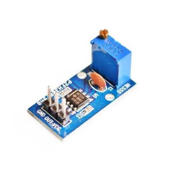 NE555 Ayarlanabilir Pulse Modülü – 12V Kare Dalga PWM Jeneratör Kartı - 1