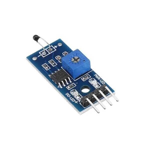 NTC Termistör Sensörü Kartı – Analog Sıcaklık Ölçüm Modülü (Arduino Uyumlu)
