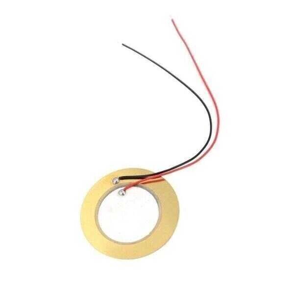 Piezo Disk - Kablolu - 20mm Çap