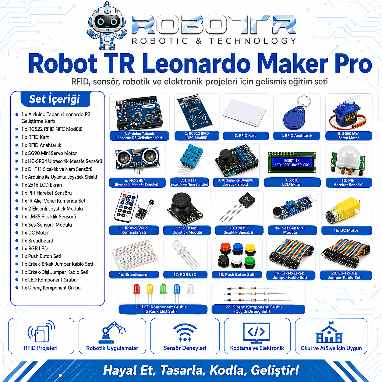 Robot TR Leonardo Maker Pro - 1