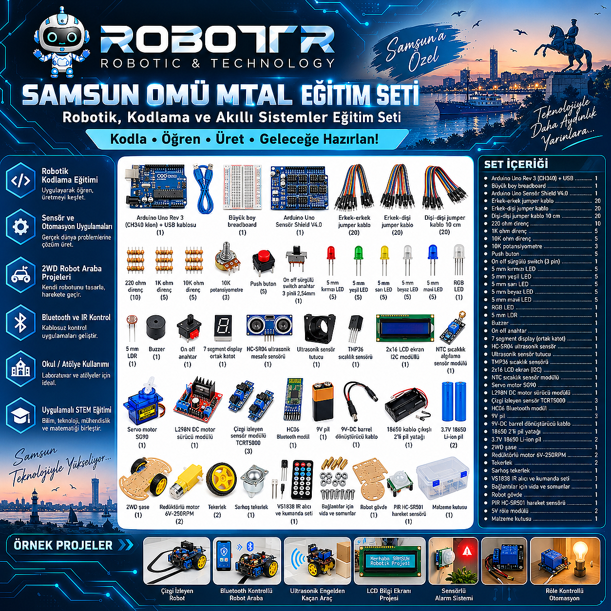 SAMSUN OMÜ MTAL EĞİTİM SETİ - 1