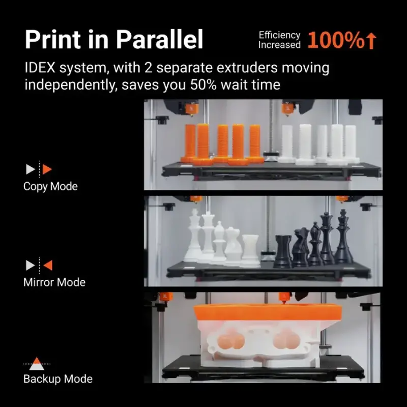 Snapmaker J1S IDEX Çift Ekstrüzyonlu 3D Yazıcı - 2