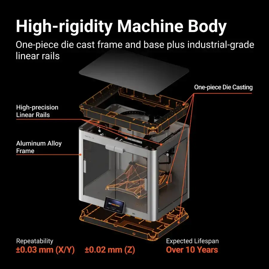 Snapmaker J1S IDEX Çift Ekstrüzyonlu 3D Yazıcı - 3
